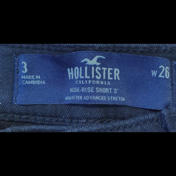 Soft Stretch High-Rise Denim Shorts 3” - Picture 3 of 3